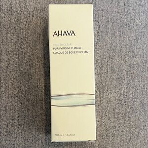 ❗️FRIDAY ONLY SALE❗️NEW! AHAVA Time to Clear Mud Mask in Cream Box